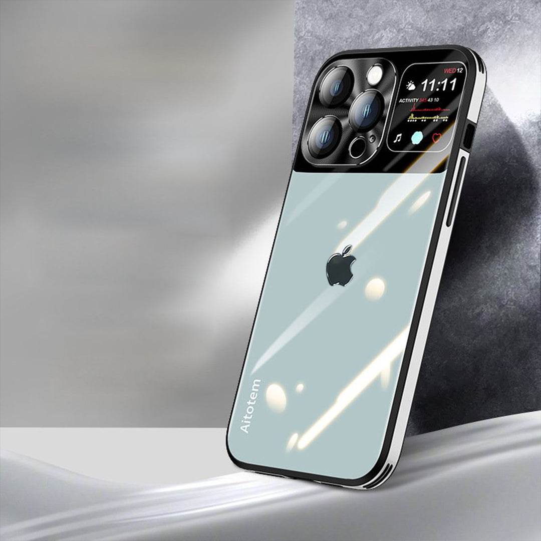 Sleek Glossy Armor Window Glass Case - iPhone - Million Cases