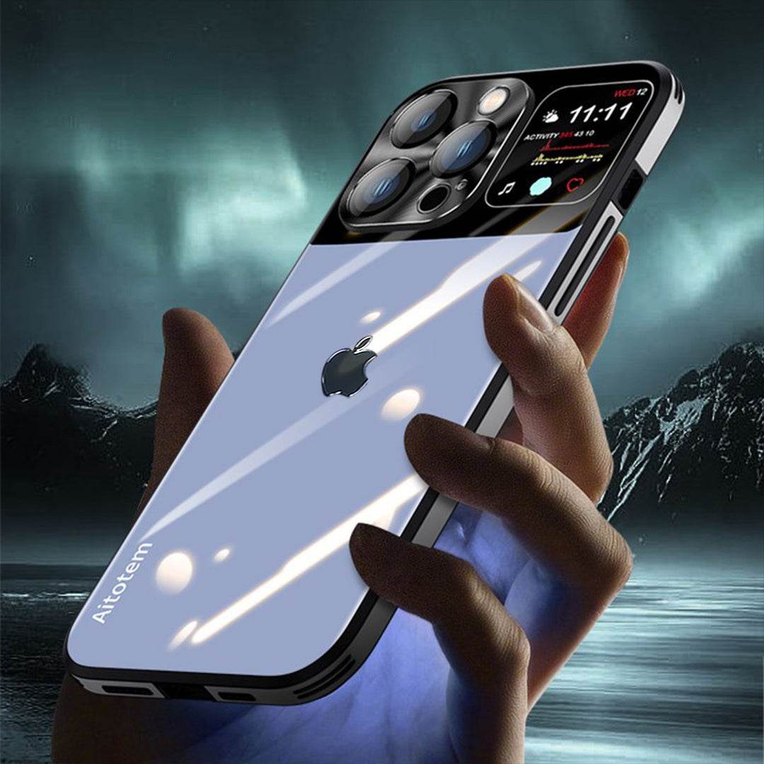 Sleek Glossy Armor Window Glass Case - iPhone - Million Cases