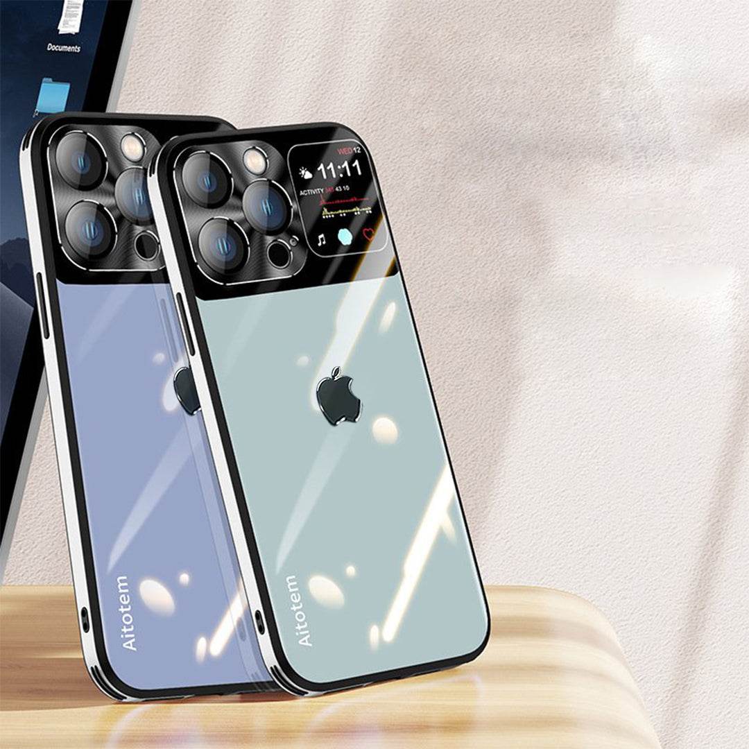 Sleek Glossy Armor Window Glass Case - iPhone - Million Cases