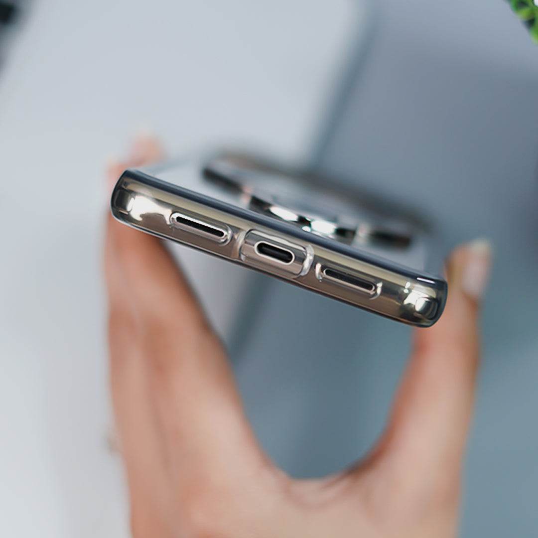 Google Pixel 9 Series Transparent Rotating Ring Stand Case - Million Cases