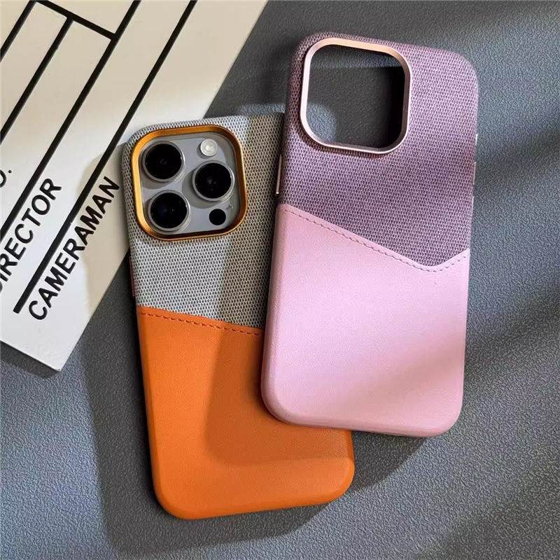 iPhone 16 Series Sleek Dual Tone Card Holder Case - Million Cases