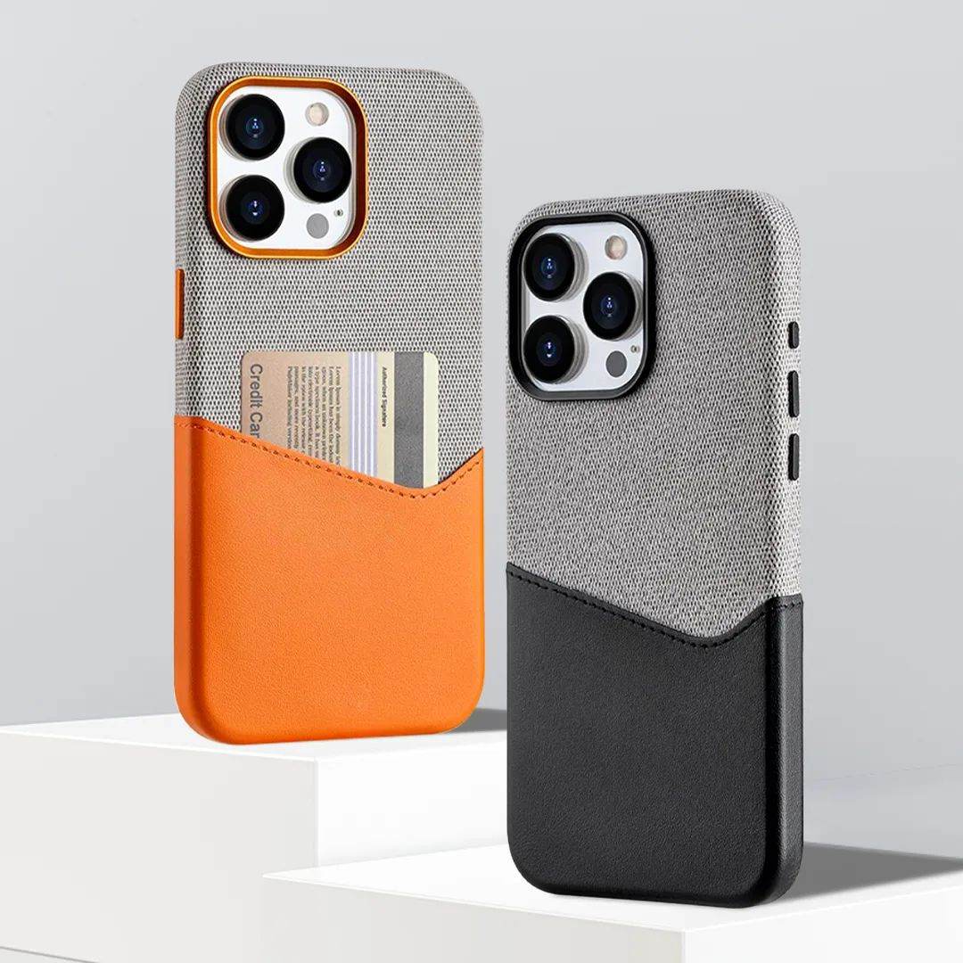 iPhone 16 Series Sleek Dual Tone Card Holder Case - Million Cases