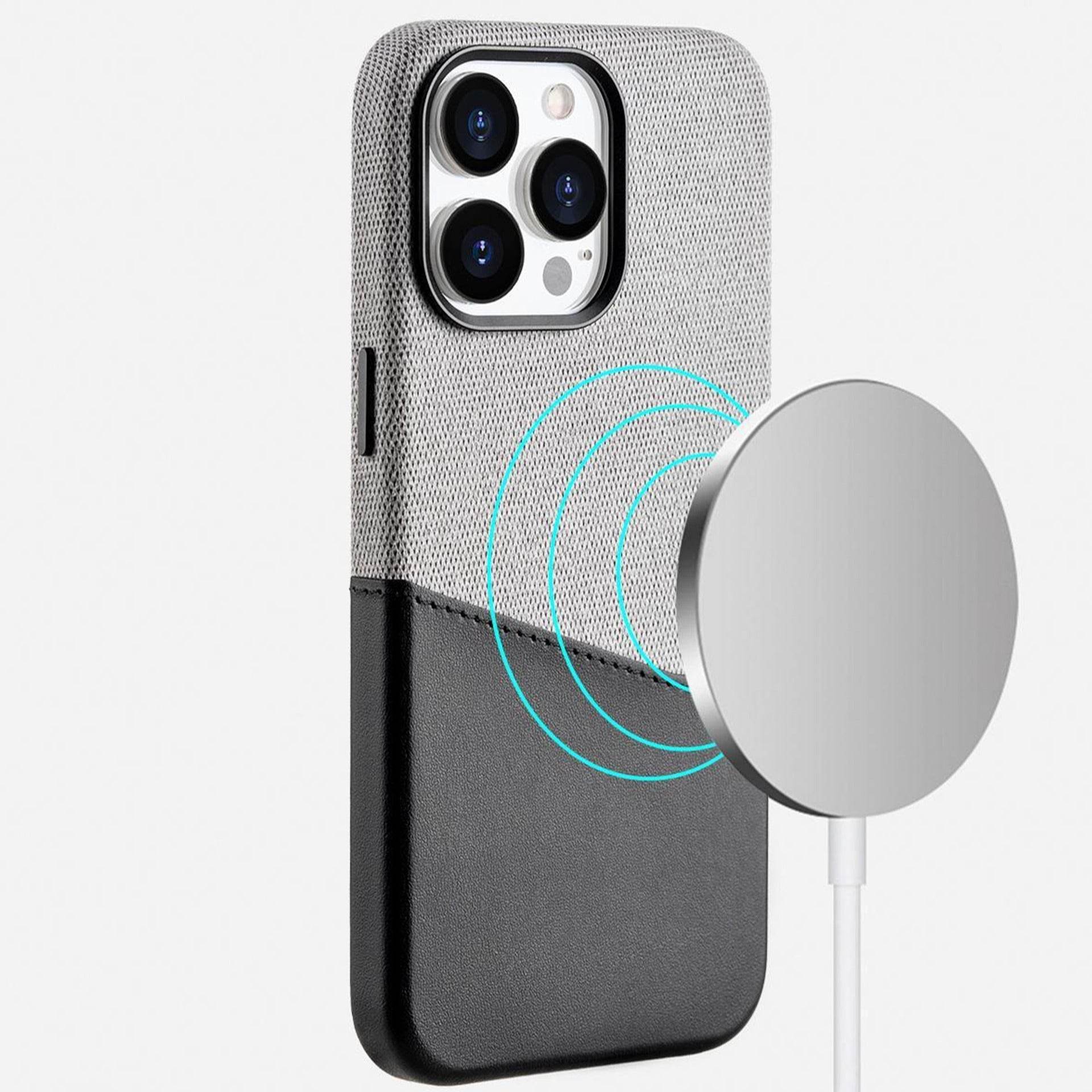 iPhone 16 Series Sleek Dual Tone Card Holder Case - Million Cases