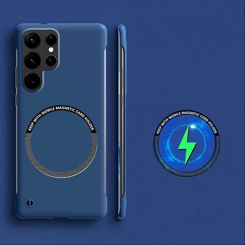 Galaxy S23 Ultra Magna Guard Borderless Magnetic Case - Million Cases