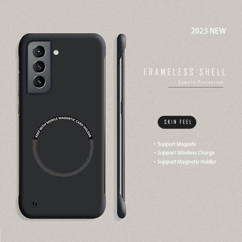 Galaxy S Series Magna Guard Borderless Magnetic Case - Million Cases