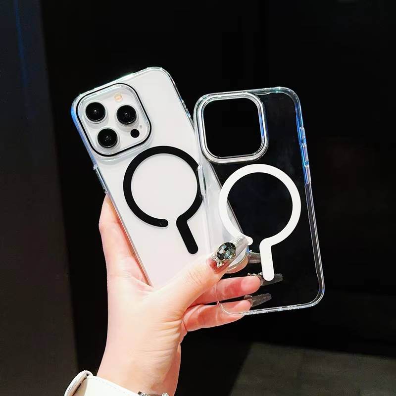 Crystal Clear Magnetic Hard Shell Case - iPhone - Million Cases