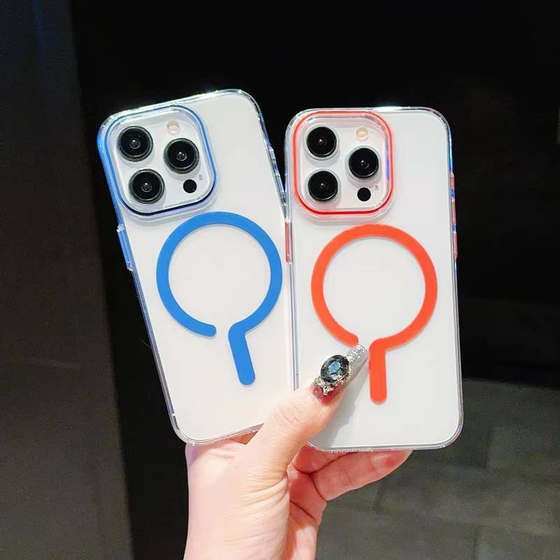 Crystal Clear Magnetic Hard Shell Case - iPhone - Million Cases