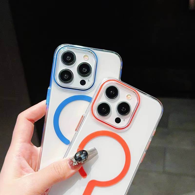 Crystal Clear Magnetic Hard Shell Case - iPhone - Million Cases