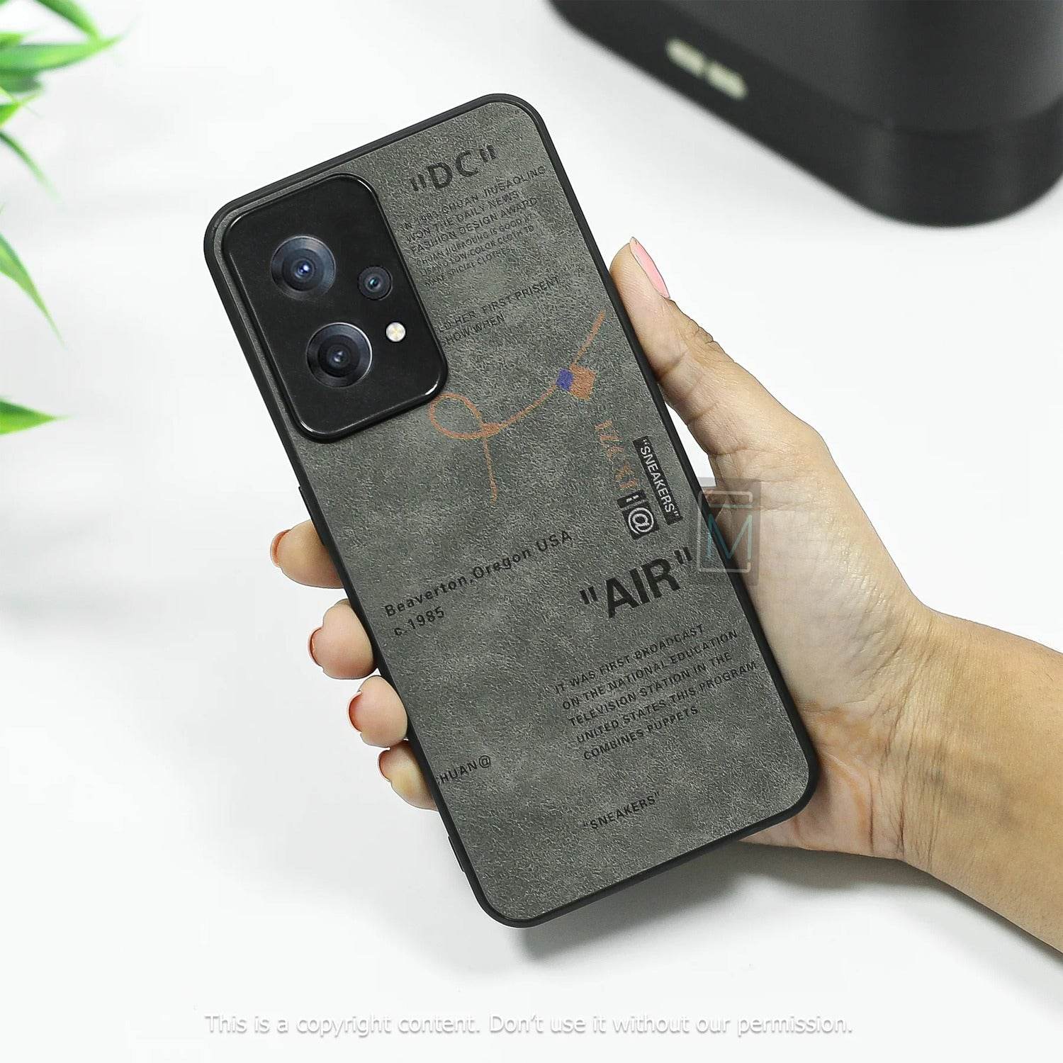 Sneaker Label Leather Edge Case - OnePlus - Million Cases