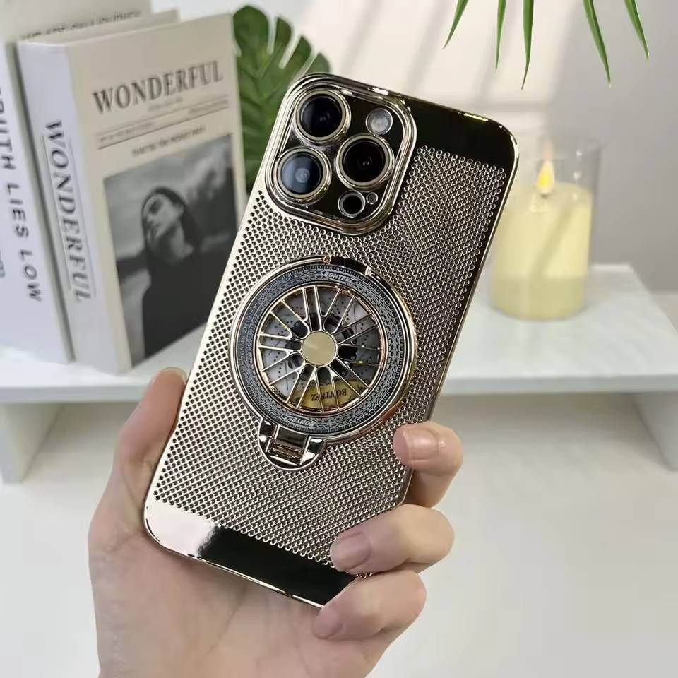 Brilliant Spin Rotating Wheel Stand Case - iPhone - Million Cases