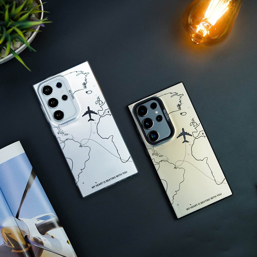 Travel Inspired Airplane Route Design Case - Samsung - Million Cases