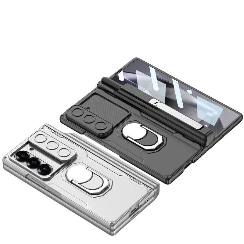 Galaxy Z Fold Series Innovative Folding Hinge Magnetic Bracket Case - Million Cases