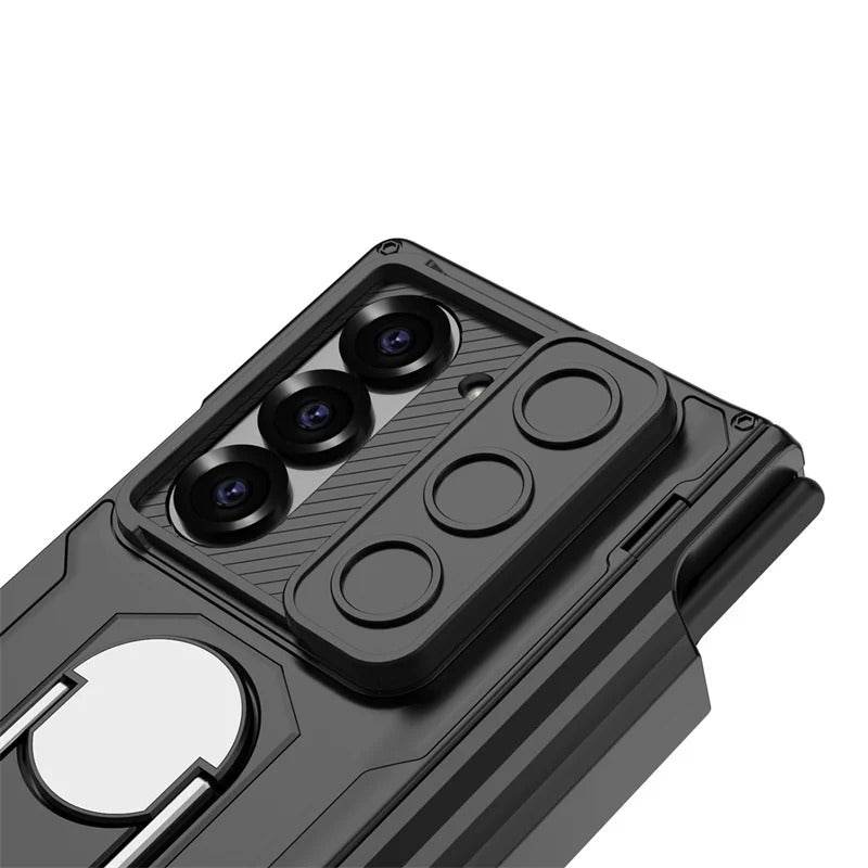 Galaxy Z Fold Series Innovative Folding Hinge Magnetic Bracket Case - Million Cases