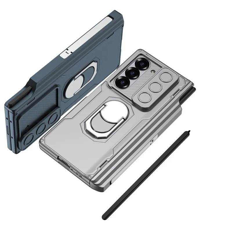 Galaxy Z Fold Series Innovative Folding Hinge Magnetic Bracket Case - Million Cases