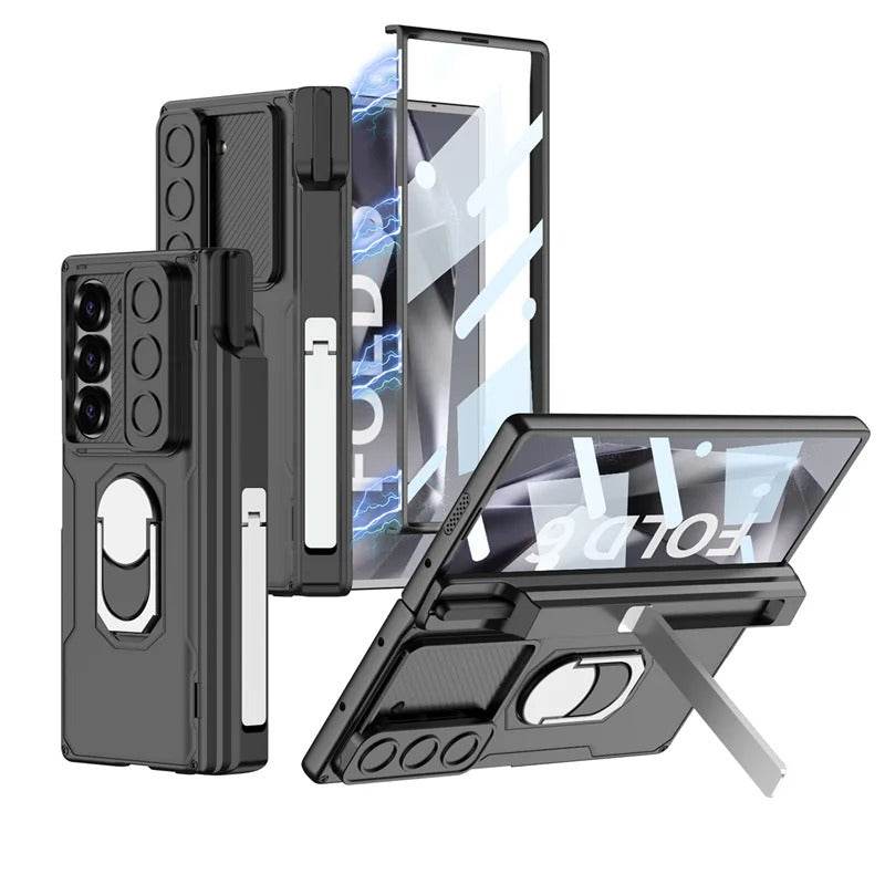 Galaxy Z Fold Series Innovative Folding Hinge Magnetic Bracket Case - Million Cases