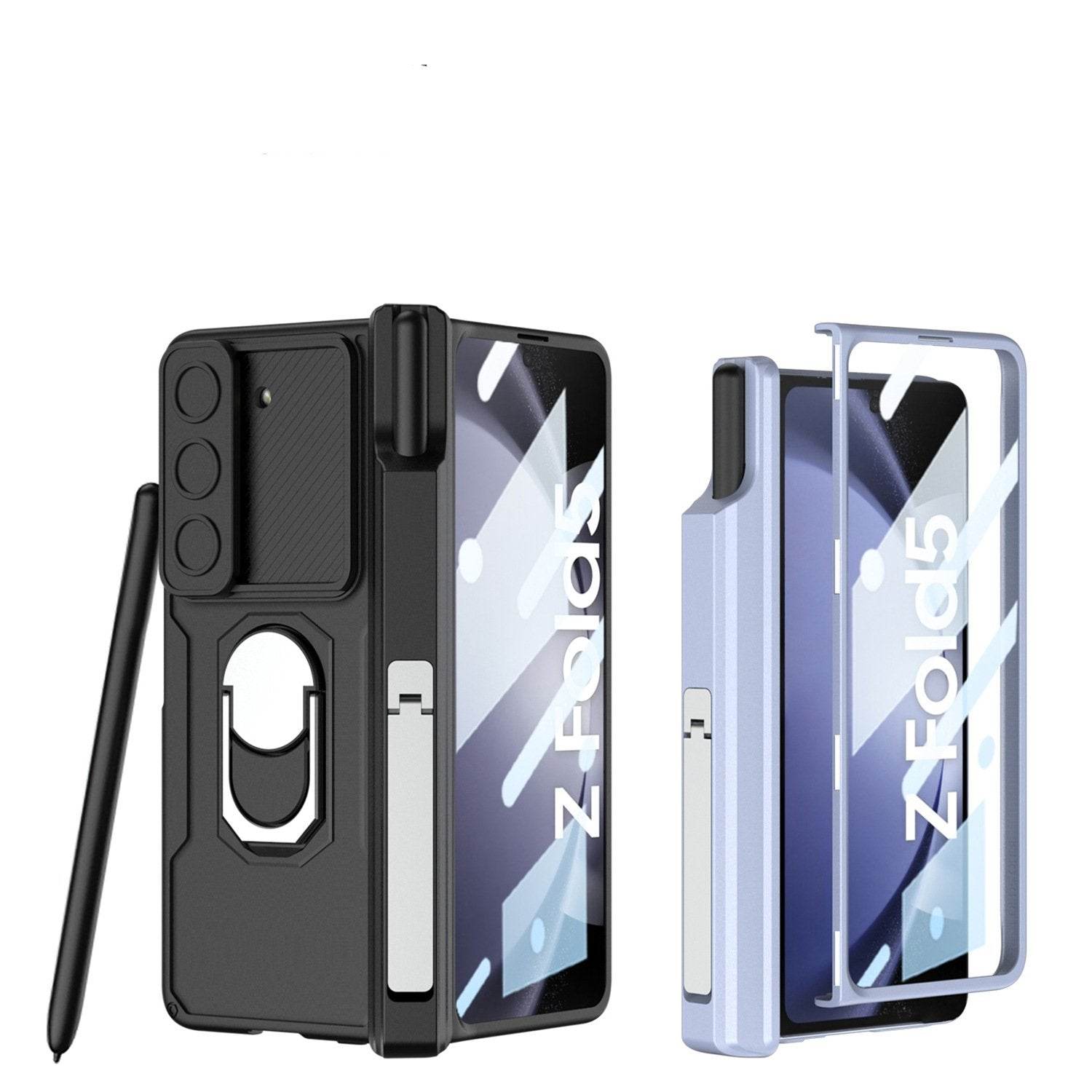 Galaxy Z Fold Series Innovative Folding Hinge Magnetic Bracket Case - Million Cases