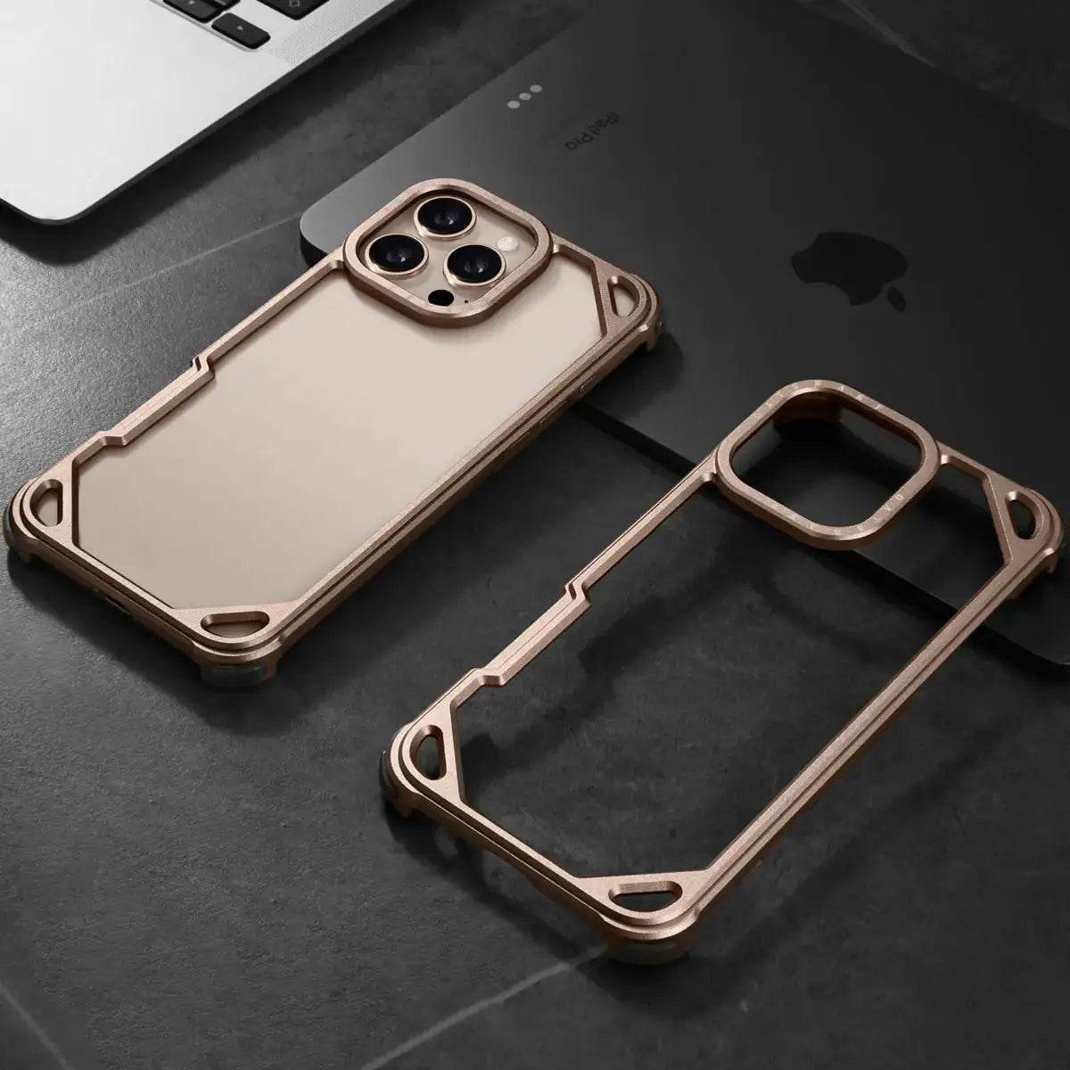 Forged Hollow Metal Guard Case - iPhone - Million Cases
