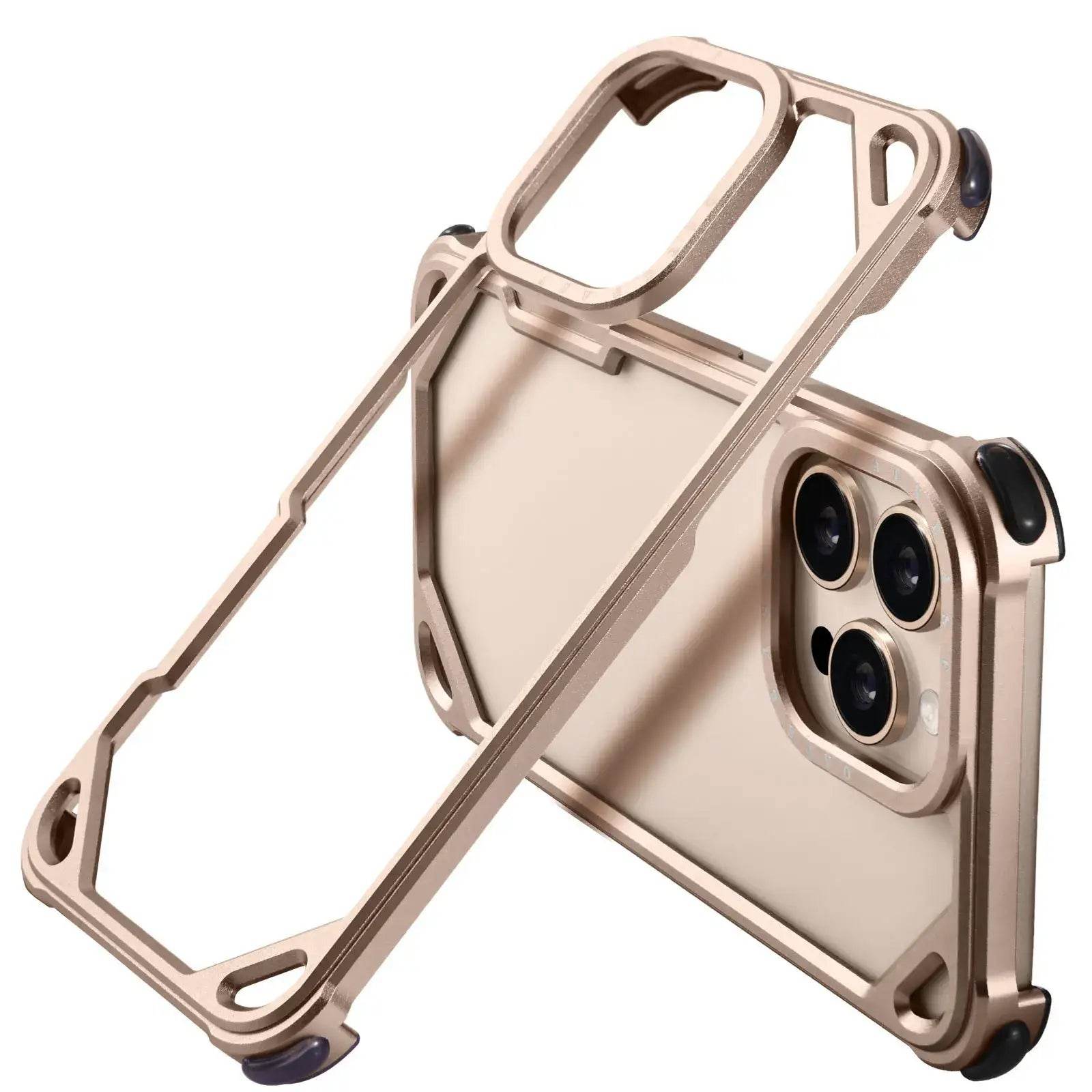 Forged Hollow Metal Guard Case - iPhone - Million Cases