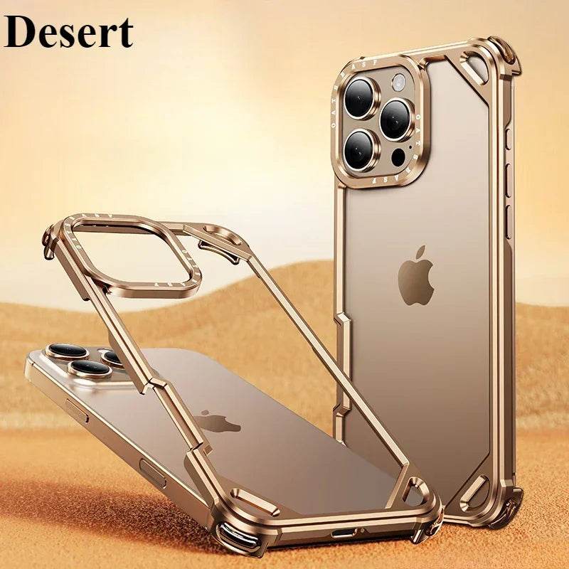 Forged Hollow Metal Guard Case - iPhone - Million Cases