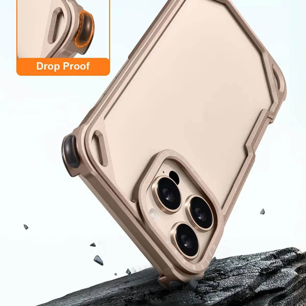 Forged Hollow Metal Guard Case - iPhone - Million Cases