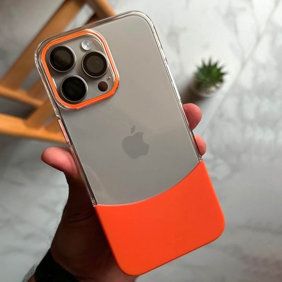 Contrast 2 in 1 Transparent Case - iPhone - Million Cases