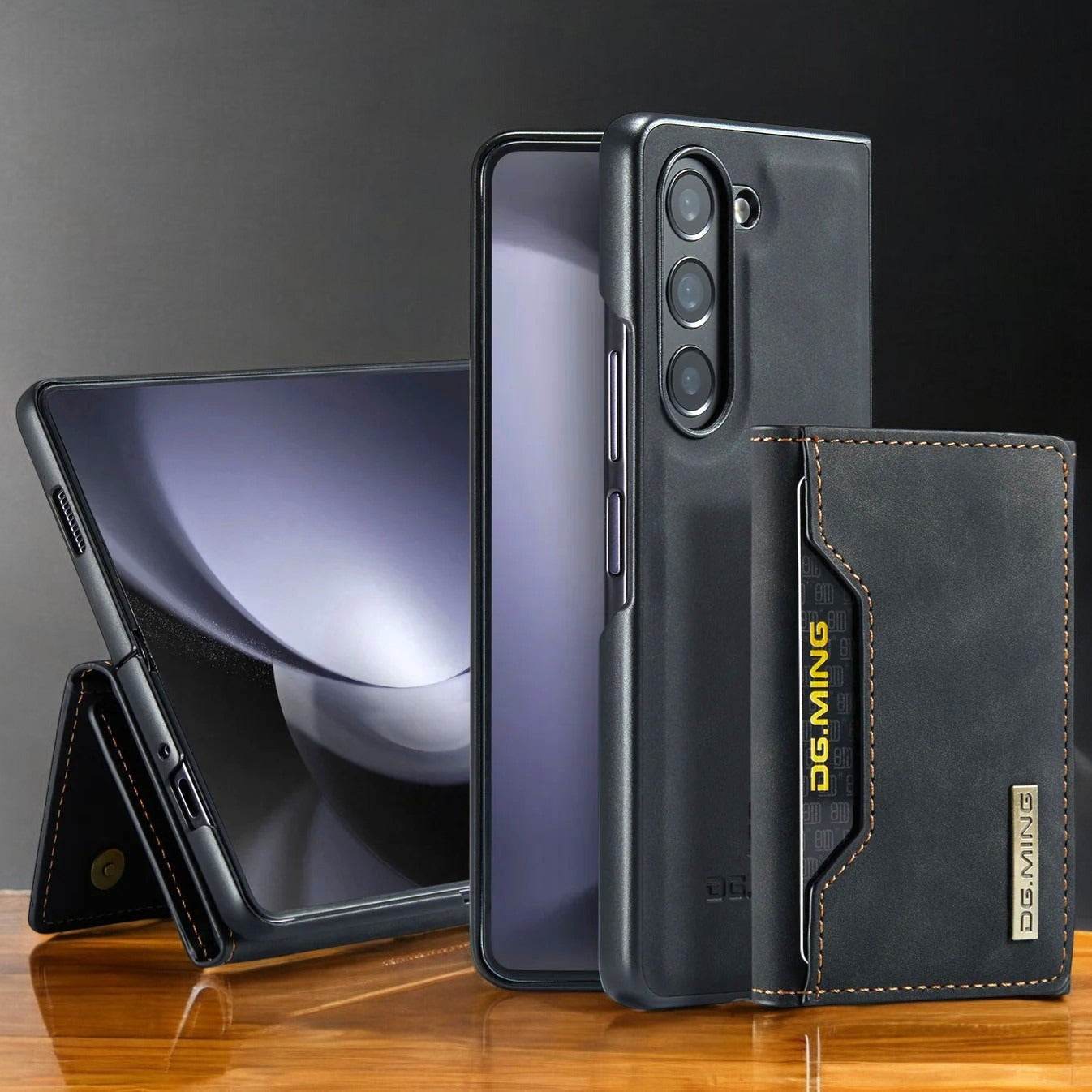 Galaxy Z Fold Series Versatile Magnetic Leather Wallet Case - Million Cases