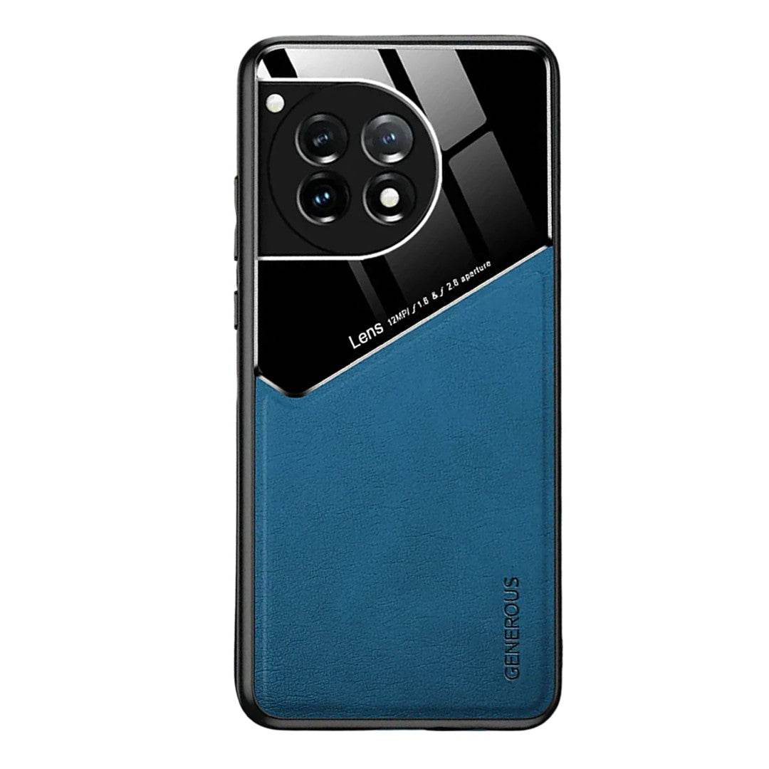 OnePlus 11R Vintage Leather Magnetic Holder Case - Million Cases