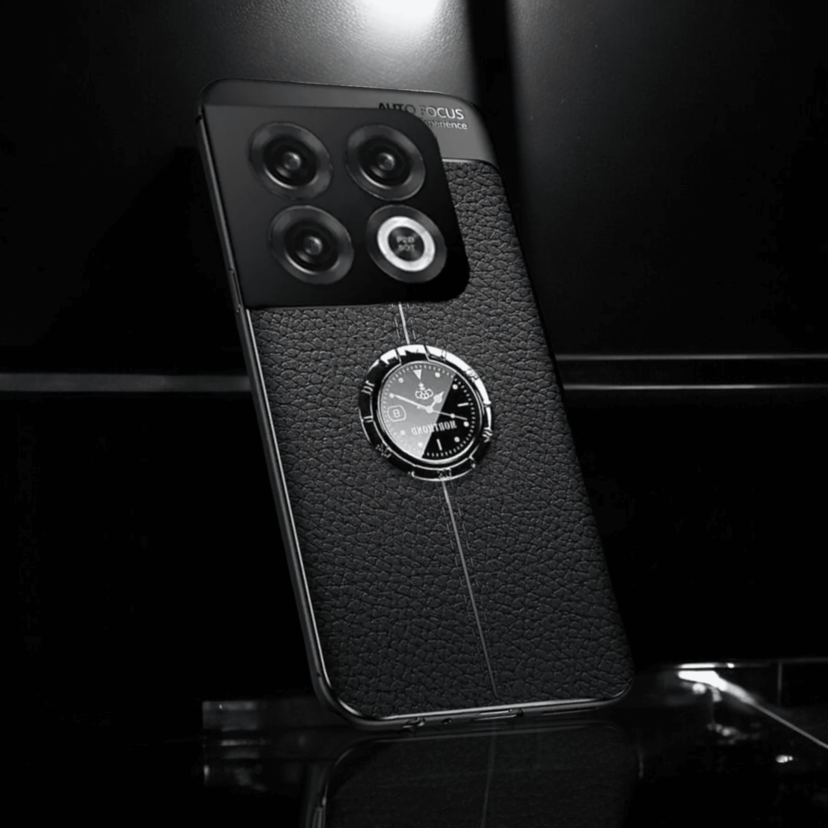 Leather Craft Clock Inspired Case - OnePlus - Million Cases