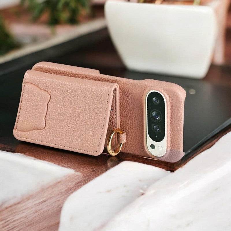 Elegance Crossbody Leather Wallet Case - Google - Million Cases