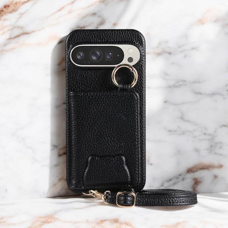 Elegance Crossbody Leather Wallet Case - Google - Million Cases