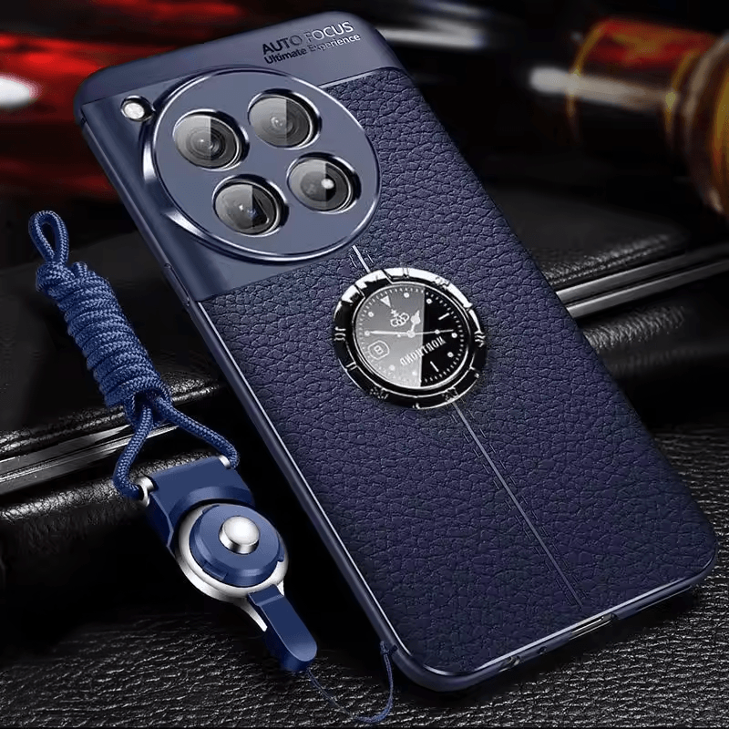 OnePlus 13 Series Leather Craft Clock Inspired Case - Million Cases