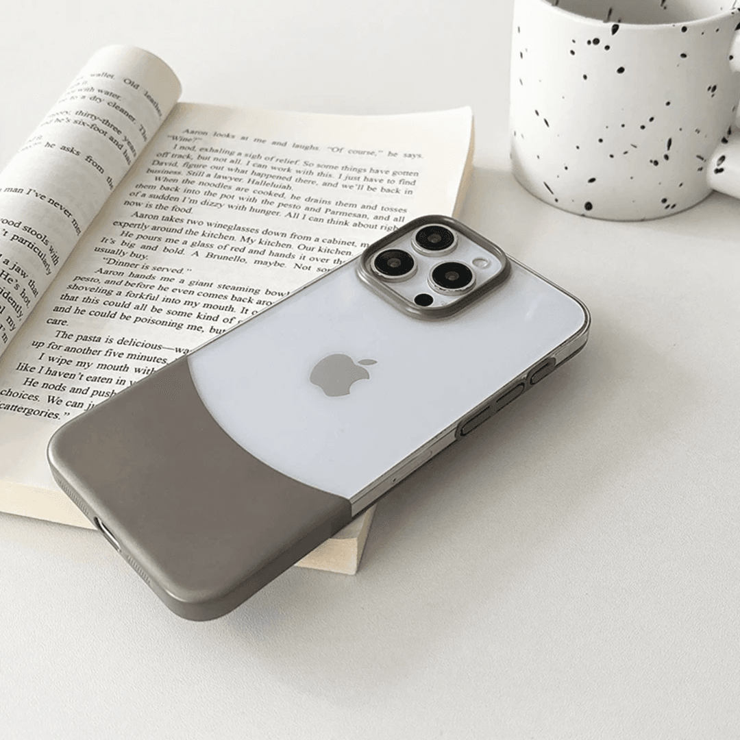 Contrast 2 in 1 Transparent Case - iPhone - Million Cases