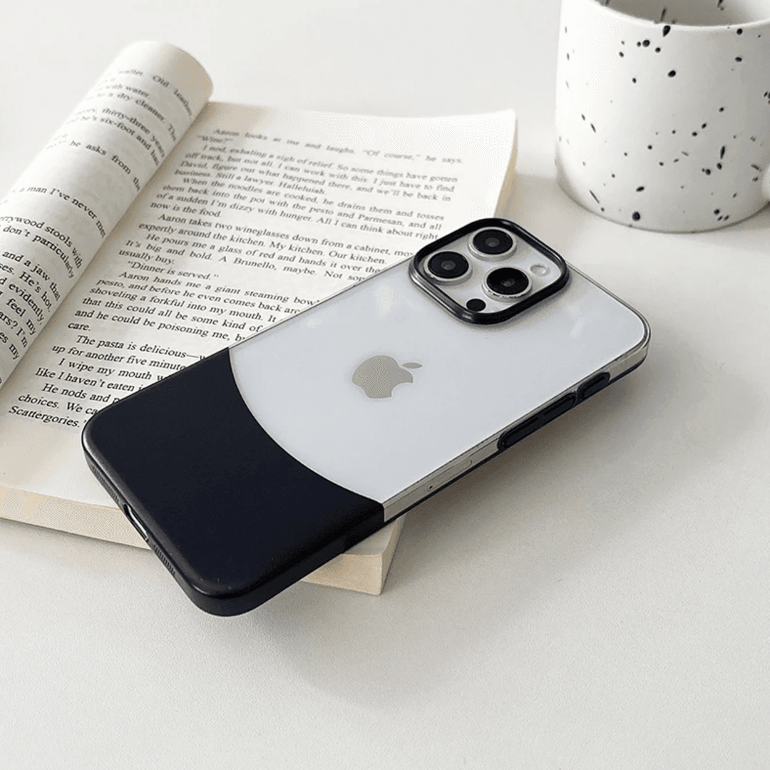 Contrast 2 in 1 Transparent Case - iPhone - Million Cases