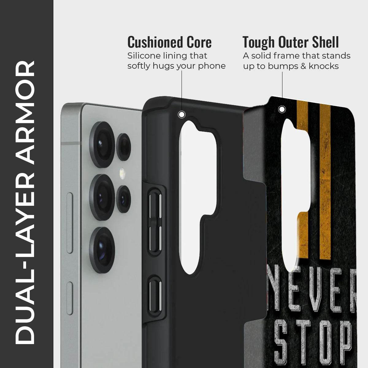 Never Stop - Million Cases