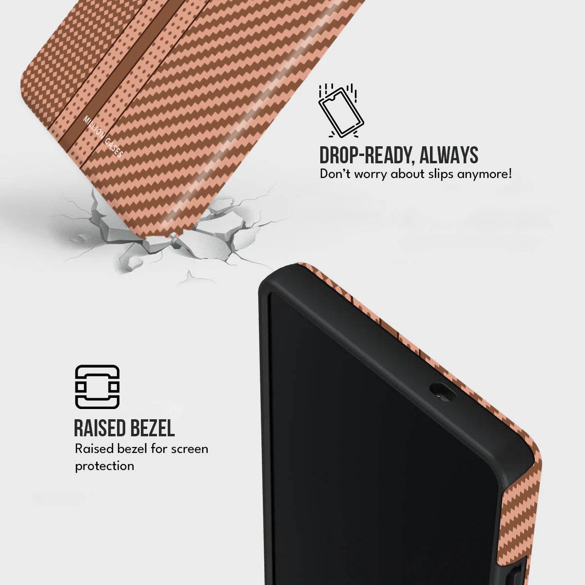 Caramel Grid - Million Cases