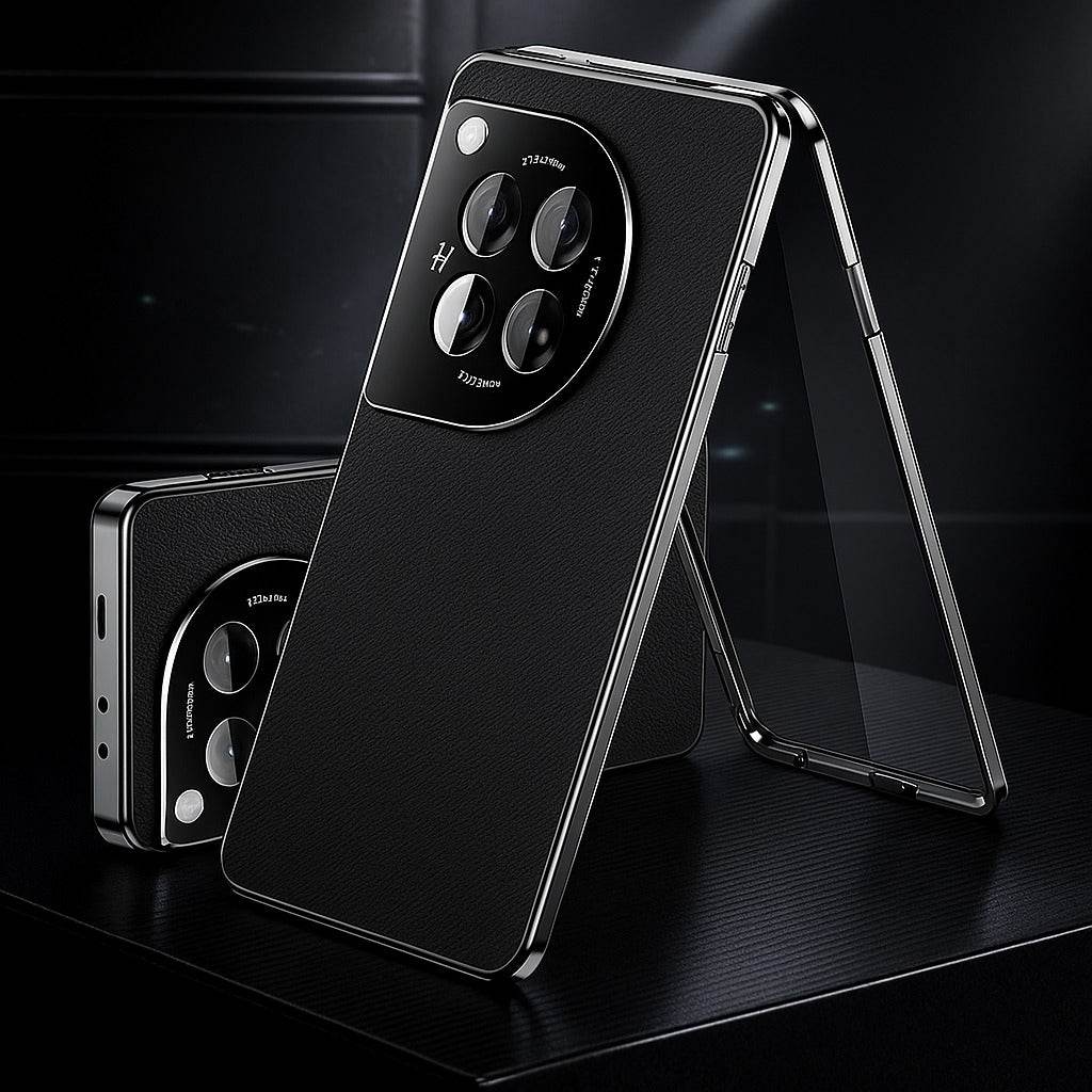 Aluminium Frame Leather Back Case - OnePlus - Million Cases
