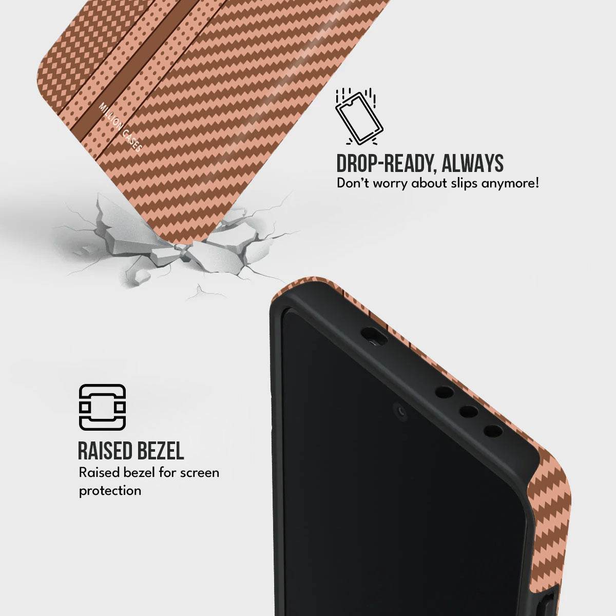 Caramel Grid - Million Cases