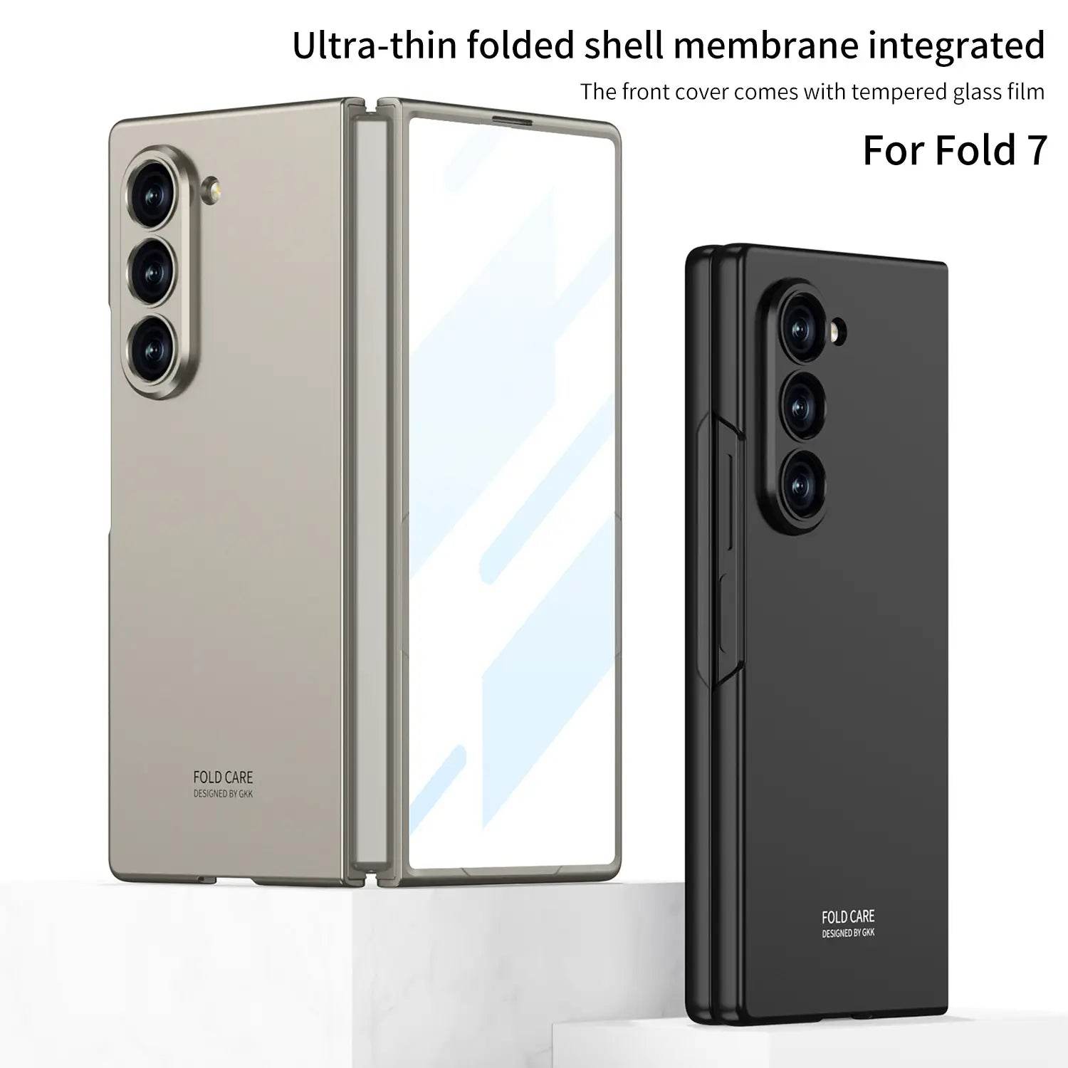 Galaxy Z Fold7 Deluxe Matte Robust Frame Case - Million Cases