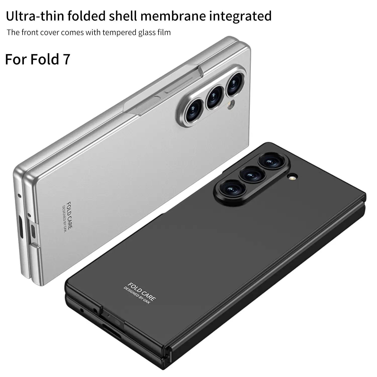 Galaxy Z Fold7 Deluxe Matte Robust Frame Case - Million Cases