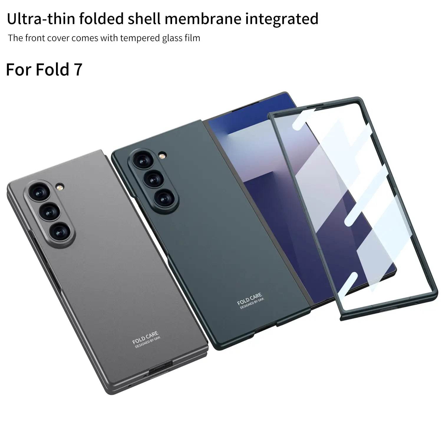 Galaxy Z Fold7 Deluxe Matte Robust Frame Case - Million Cases