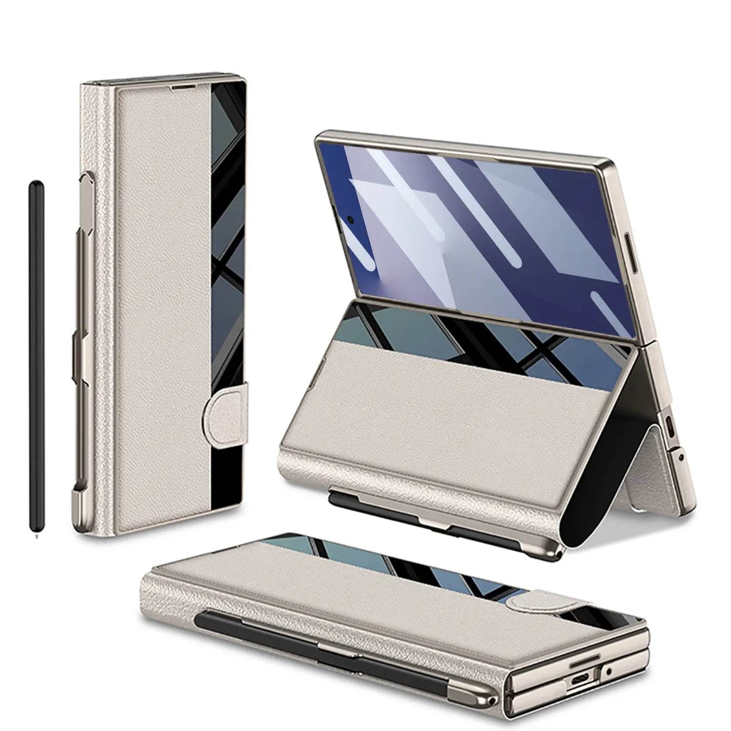 Classic Side Window Leather Case - Million Cases