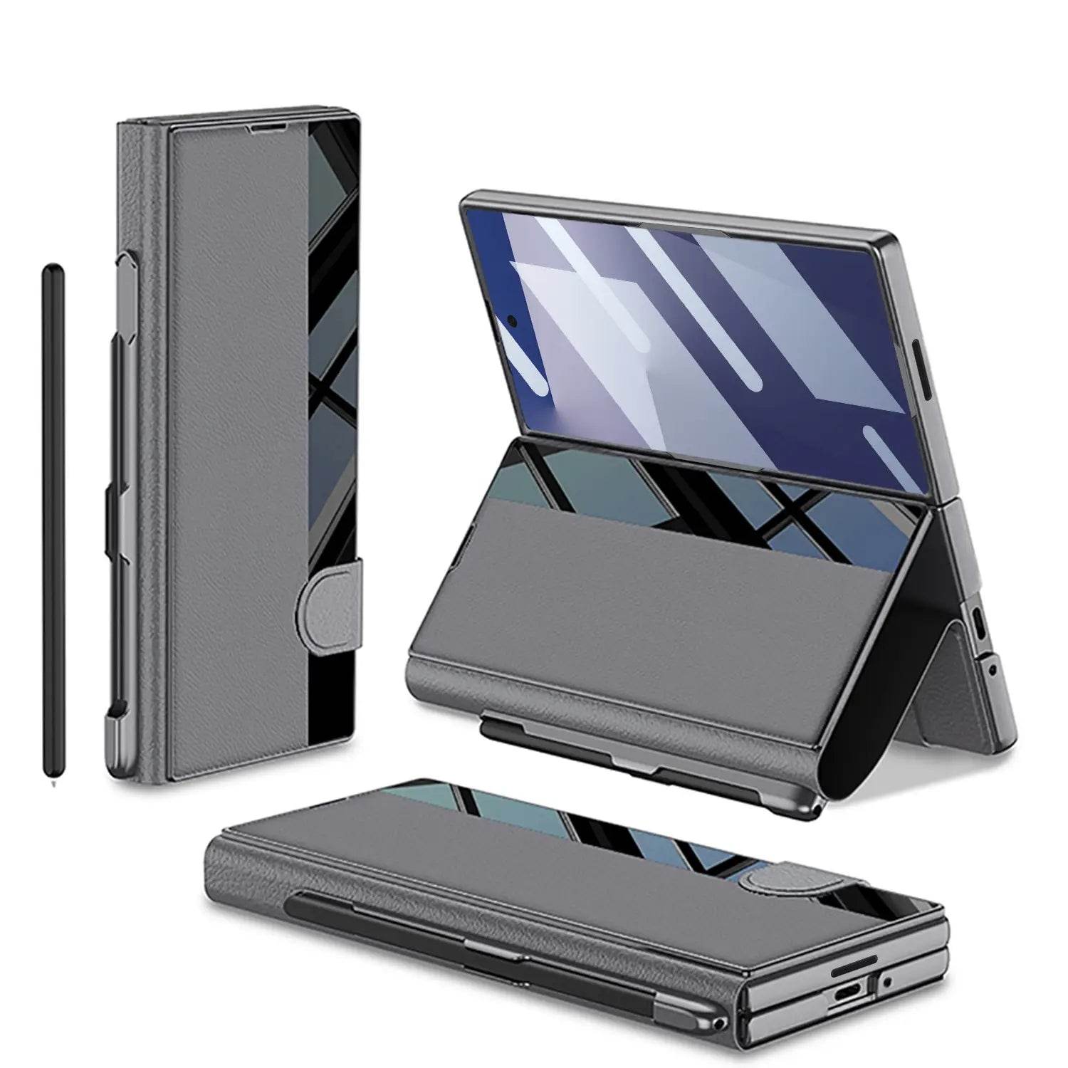 Classic Side Window Leather Case - Million Cases
