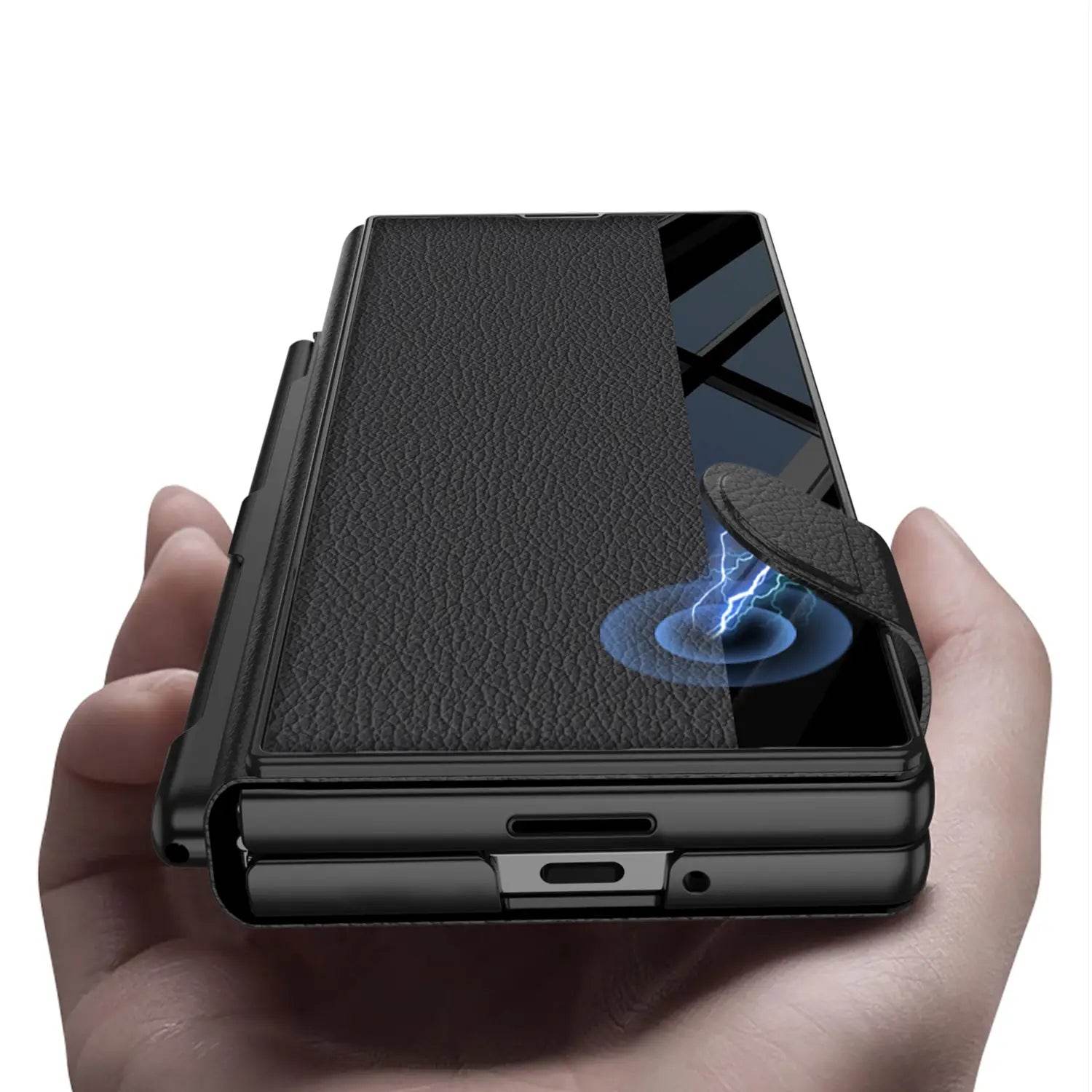 Classic Side Window Leather Case - Million Cases