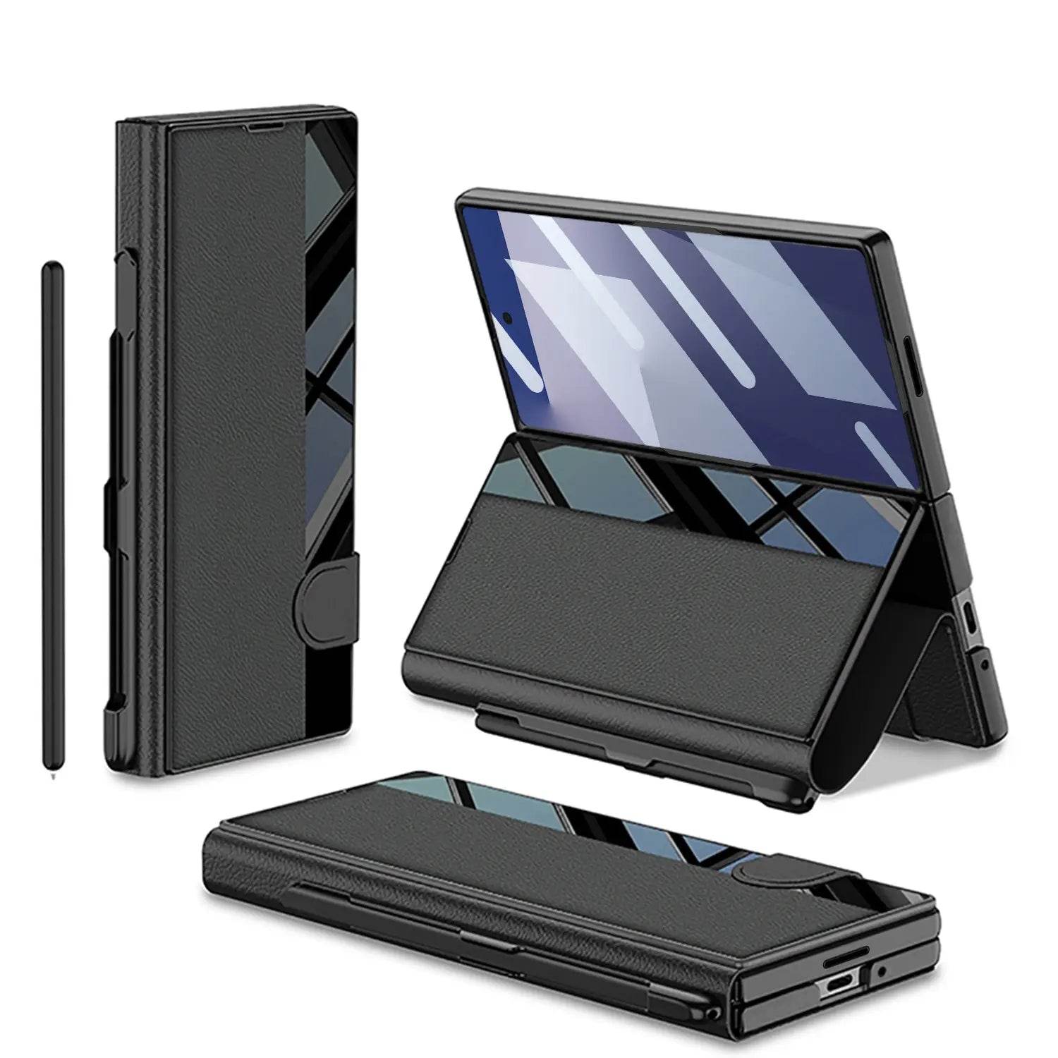 Classic Side Window Leather Case - Million Cases