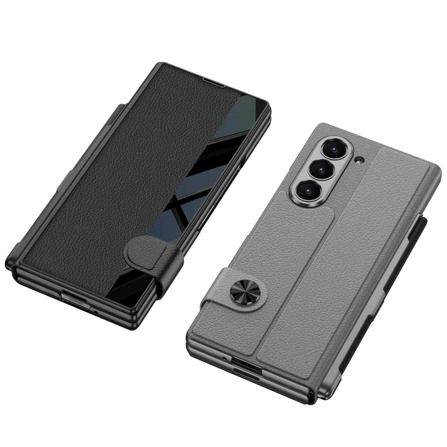 Classic Side Window Leather Case - Million Cases