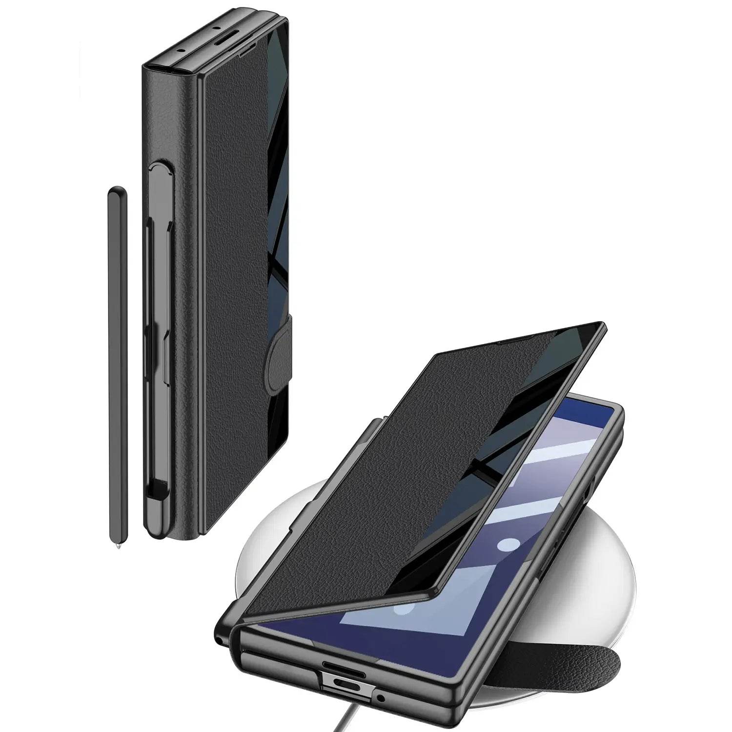 Classic Side Window Leather Case - Million Cases