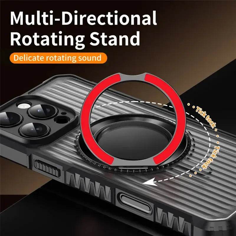Bolt Clad Magnetic Kickstand Case - Million Cases