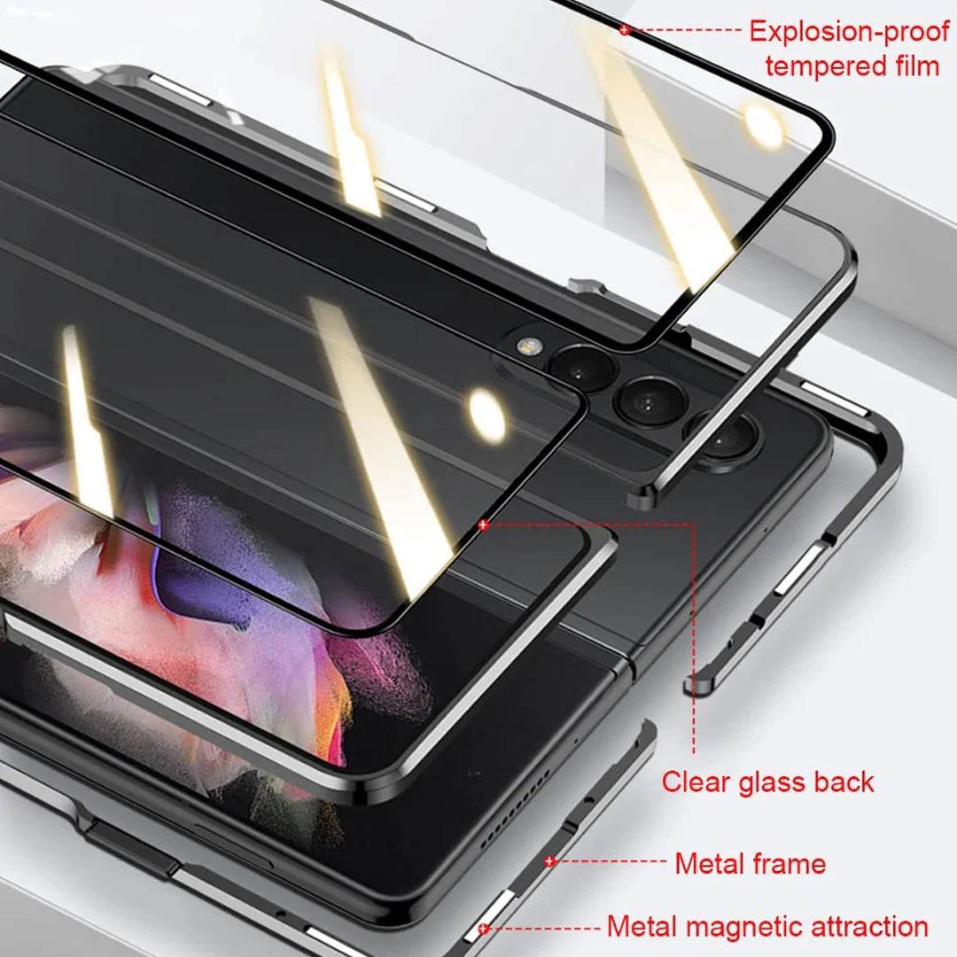 Galaxy Z Fold7 (Front+Back) Protection Magnetic Fit Case - Million Cases
