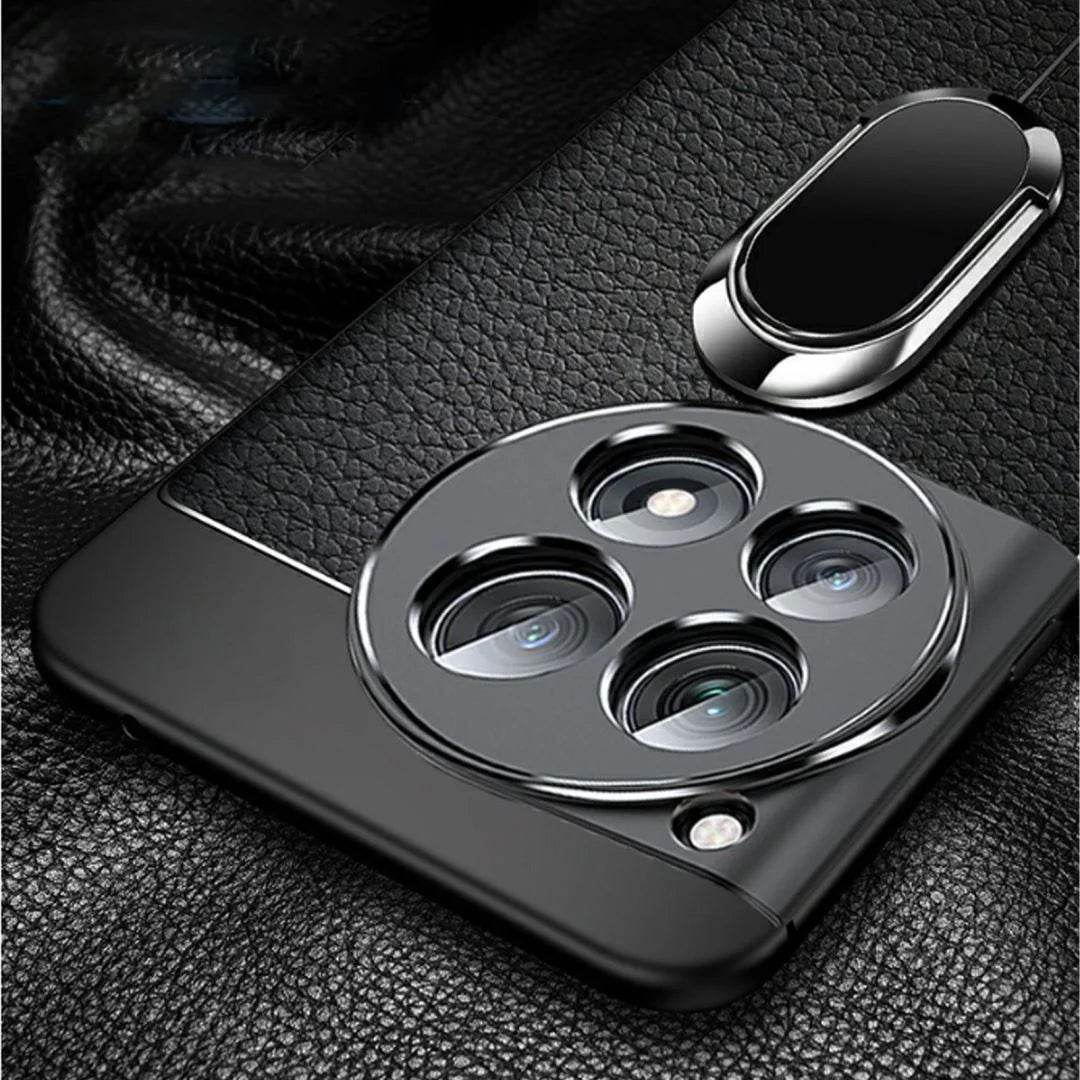 Sleek Urban Leather Ring Holder Case - OnePlus - Million Cases