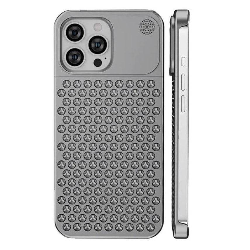 iPhone 14 Series Aero Mesh ® Metallic Hybrid Case - Million Cases